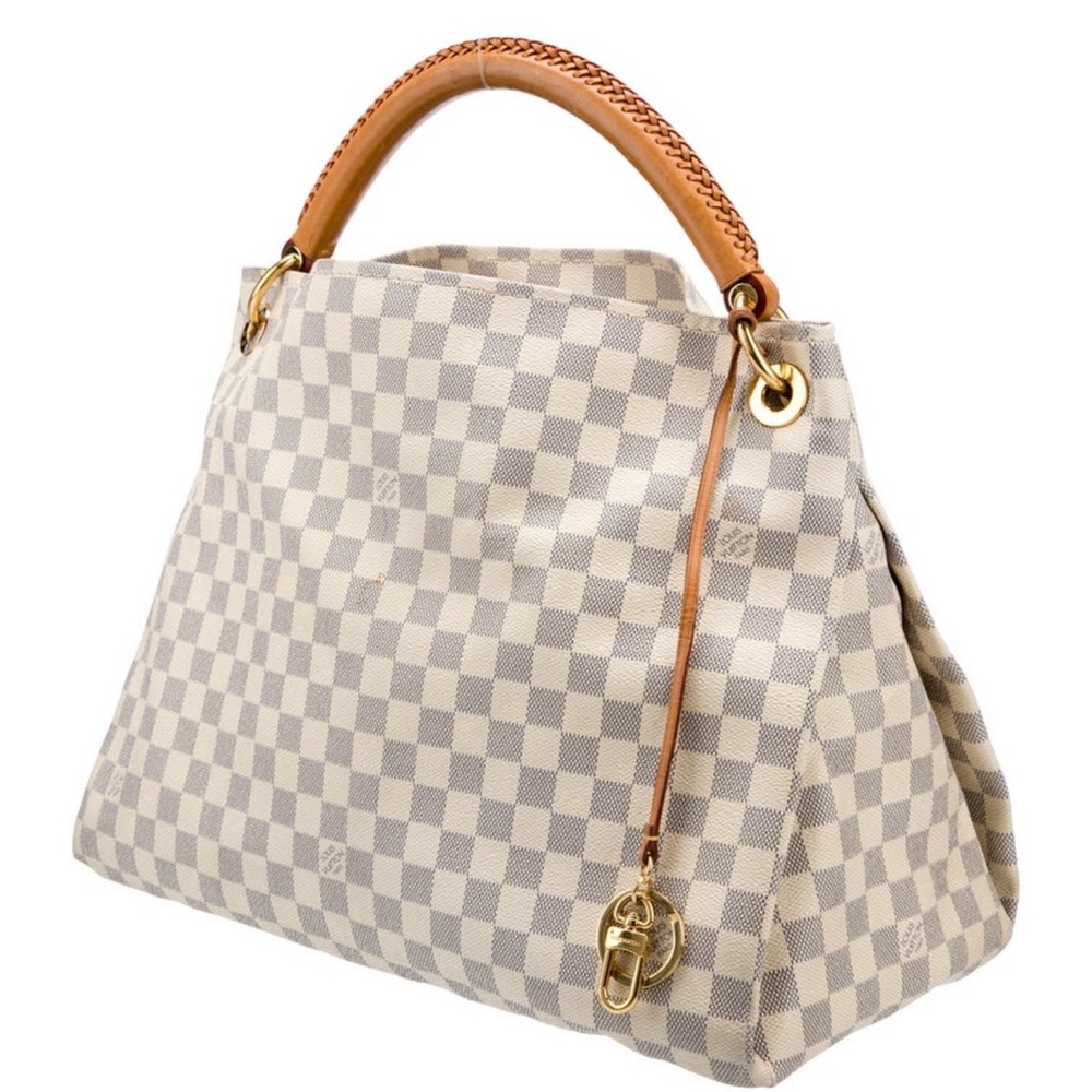 Authentic Louis Vuitton Damier Azur Artsy MM - Picture 2 of 10